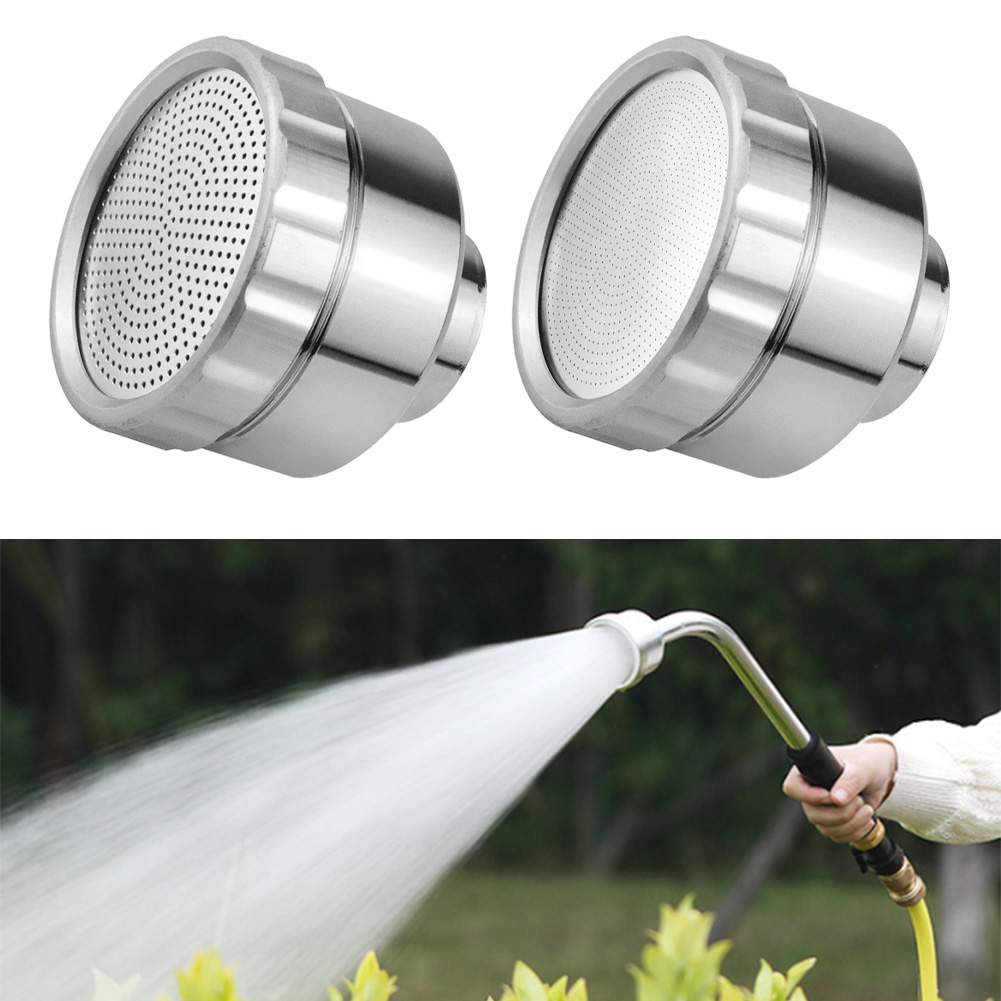 Garden Hose Nozzle - 1 個 2000/400 メッシュ散水スプリンクラーヘッドクイックコネクトノズルステンレス鋼庭農業灌漑スプリンクラーヘッド