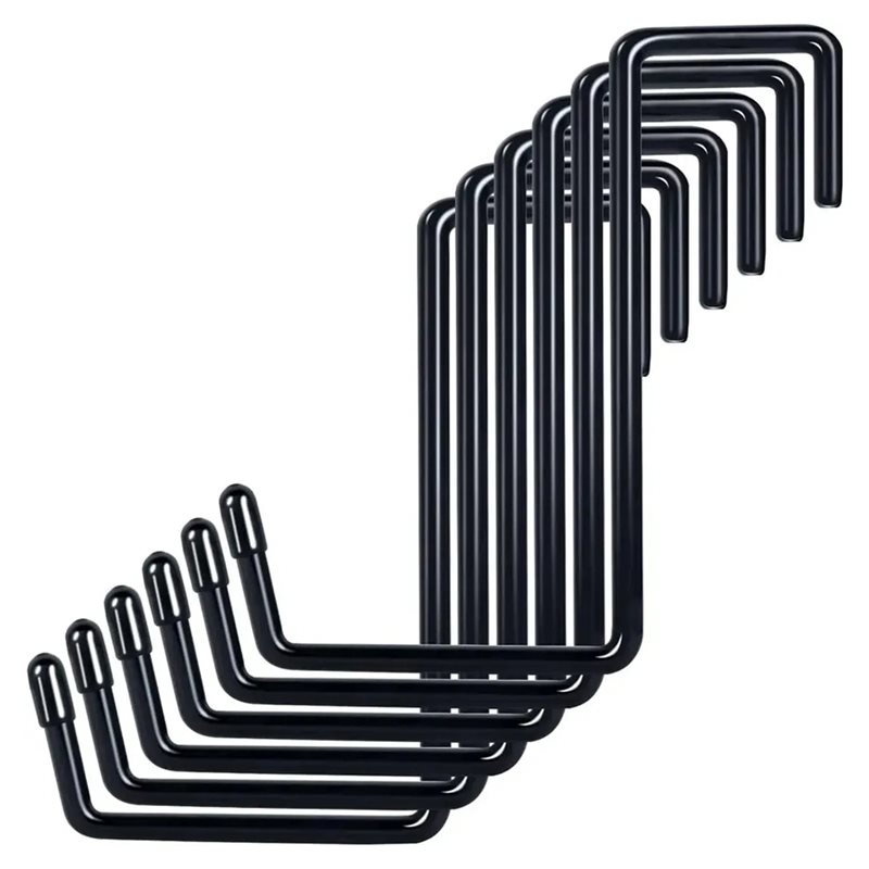 Gardening Tools Required - EYFL-ヘビーデューティーSフック - 穴あけ不要、はしご、自転車、園芸工具の整理に最適な大型ガレージフック