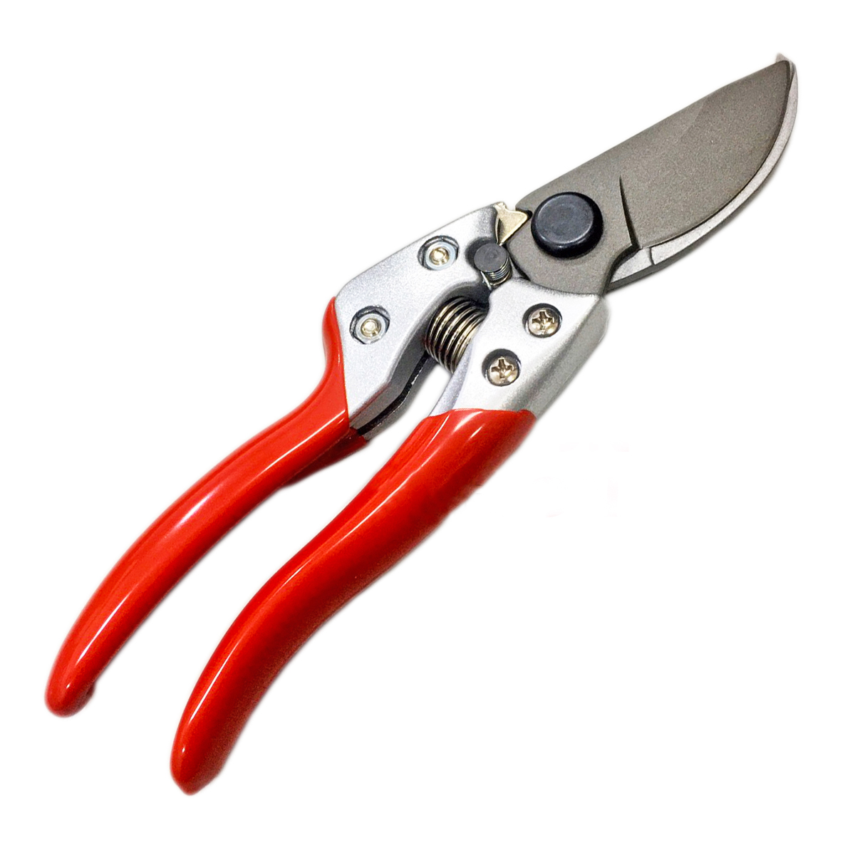 Gardening Tools In Japan - MIT工業グレード自動剪定ツールバイパスガーデンシアーSK5日本製鋼滑り止めグリップ赤色ハンドルクロムメッキ切断用