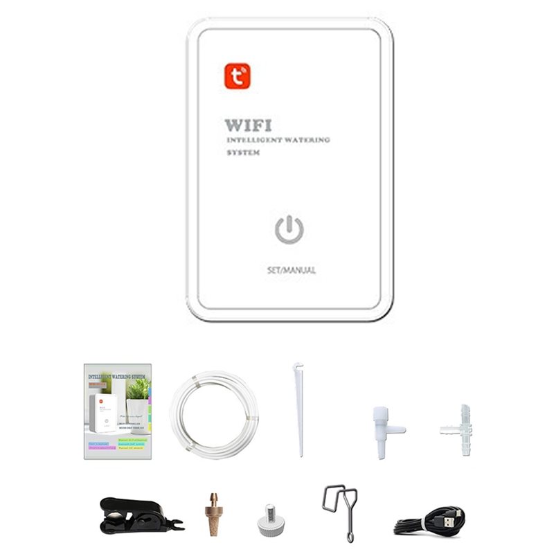Drip Irrigation Kit - 自動点滴灌漑システムキット Tuya スマートWiFiガーデンコントロール散水装置