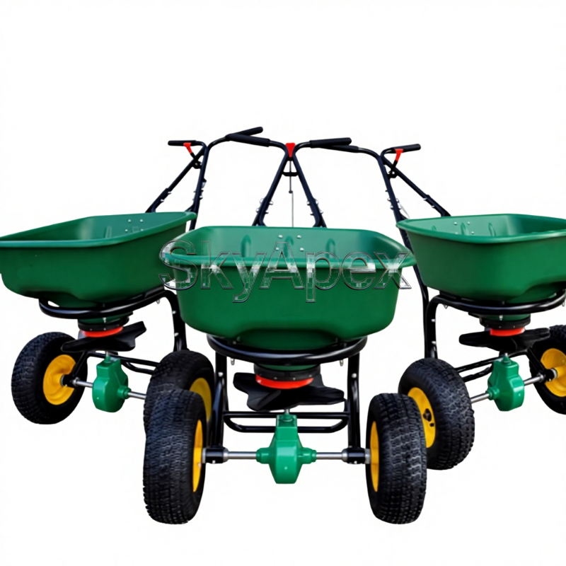 Grass Seed Spreader - 手押し式回転散布機、芝生の種子、肥料、塩散布用均一散布機