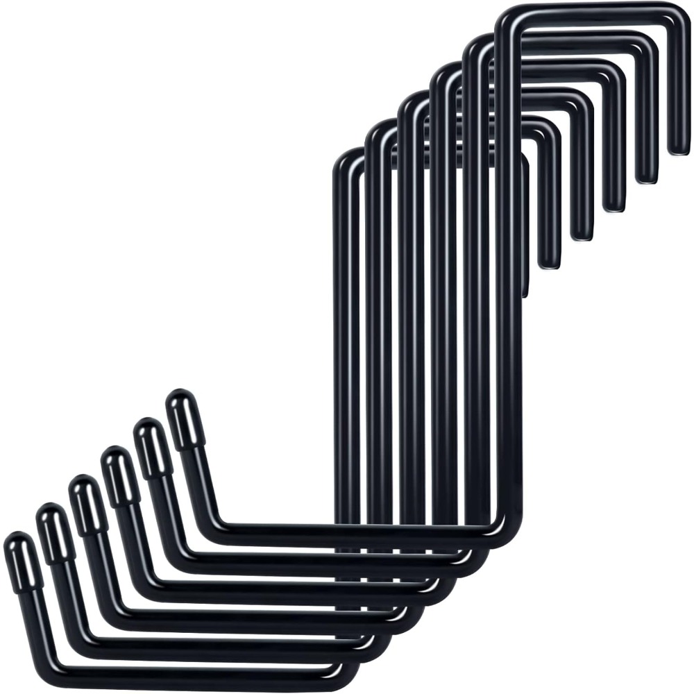 Gardening Tools Required - Larg 2/3/4/6/9 個ガレージフック高耐久大型 S フック穴あけ不要はしご自転車垂木ハンガーガーデンオーガナイザーツール