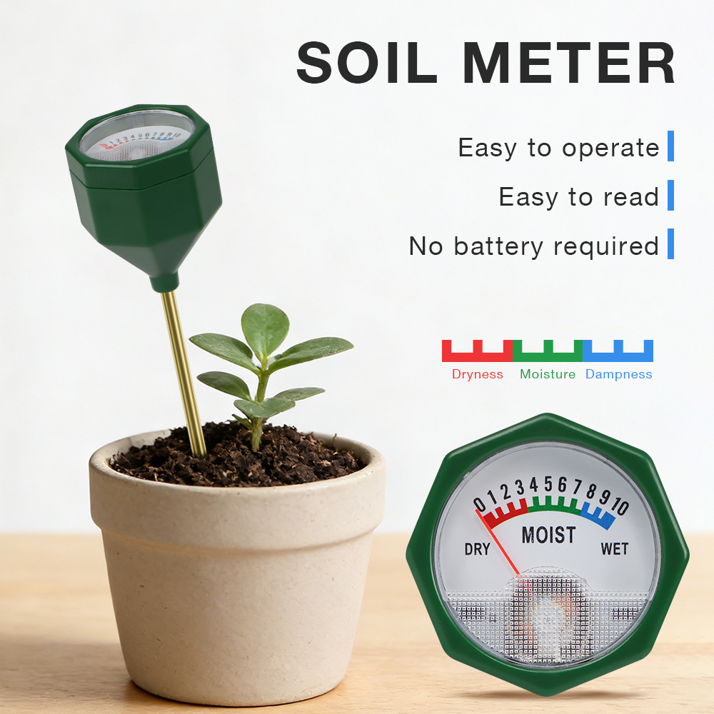 Gardening Tools Required - 土壌水分計 土壌水分検出器 バッテリー不要 給水水分テスト 庭の盆栽植え付けツール