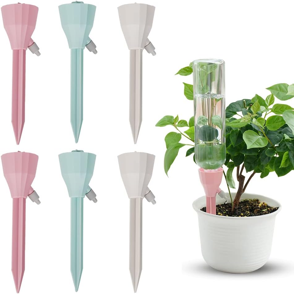 Drip Irrigation Kit - 自動点滴灌漑システム 調整可能な水滴器 自動給水 観葉植物 温室 庭園キット