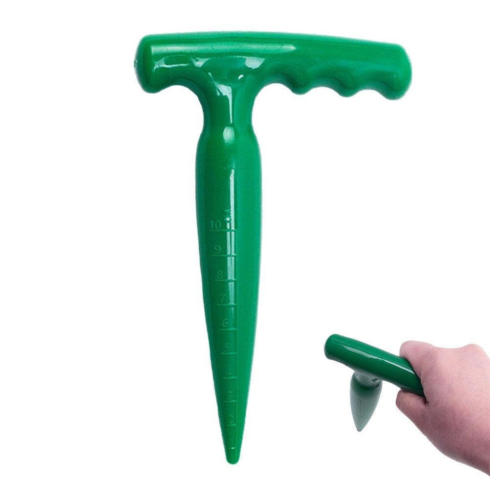 Gardening Tools For Digging - ハンドヘルドガーデンホールパンチャークリアスケール植栽ツール軽量穴掘りツール穴掘り用種子播種ディスペンサー