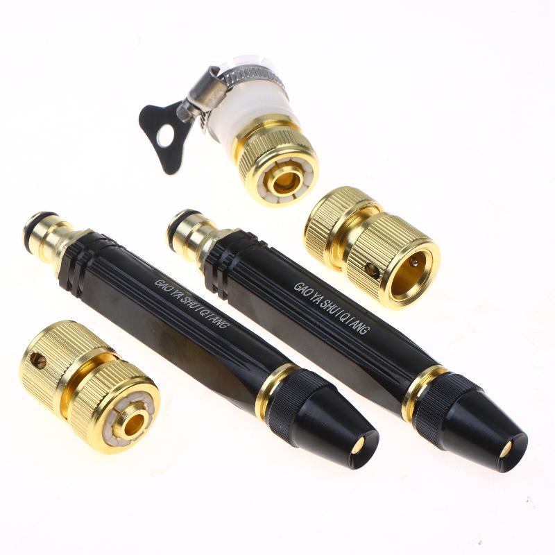 Garden Hose Nozzle - 新しいガーデンホース高圧ジェットスプレーノズル洗浄パワーウォッシャースプレーヤー、標準的なガーデンホースアクセサリーと互換性があります