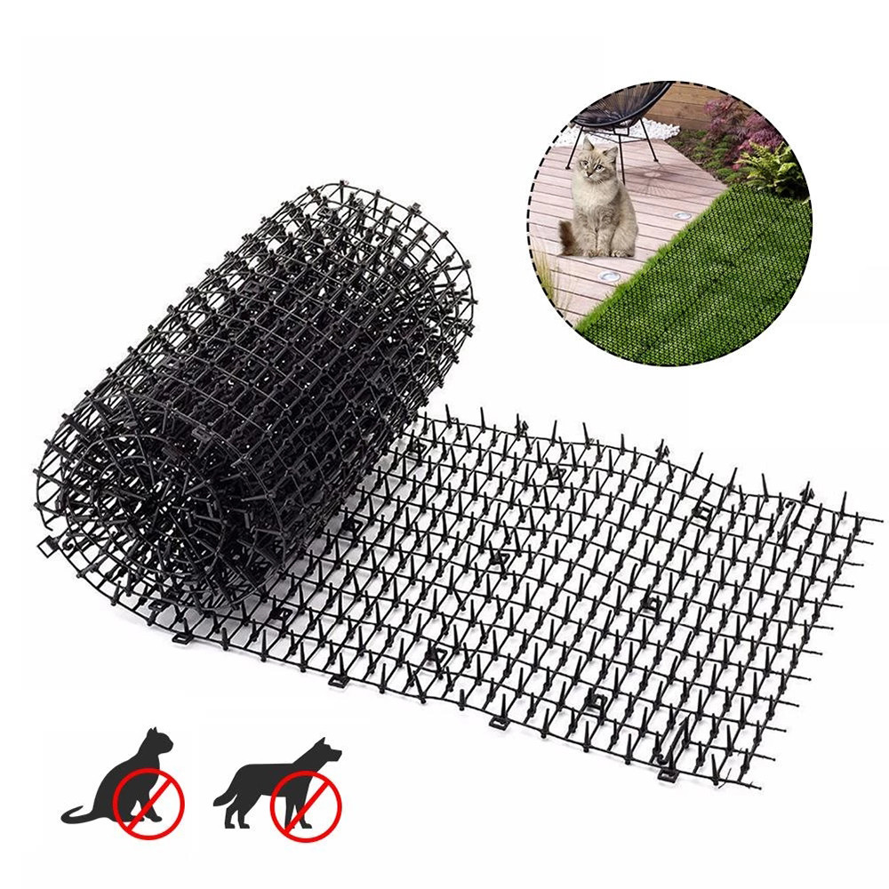 Gardening Tools For Digging - 2 メートルガーデニング害虫犬猫スキャットマット動物抑止忌避プラスチック掘削ペット用品怖がらせスパイクツールとげ