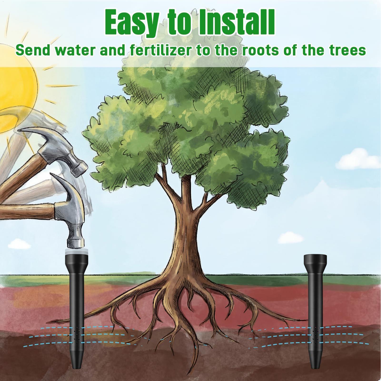 庭用散水スパイク3個セット 根部灌漑ステーク 屋外プランター - Drip Irrigation Kit のレビューと価格