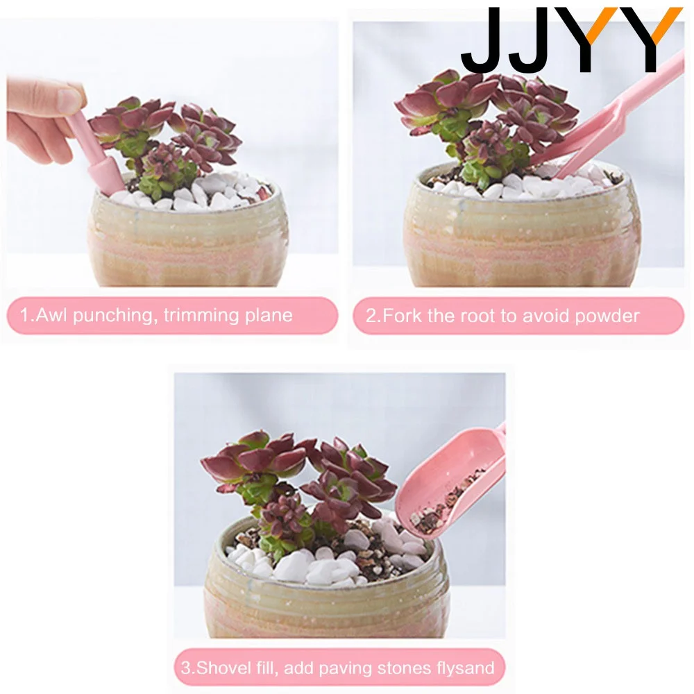 4個入りミニ多肉植物プランターアクセサリー屋内垂直緑化植栽キ - Gardening Tools Set のレビューと価格