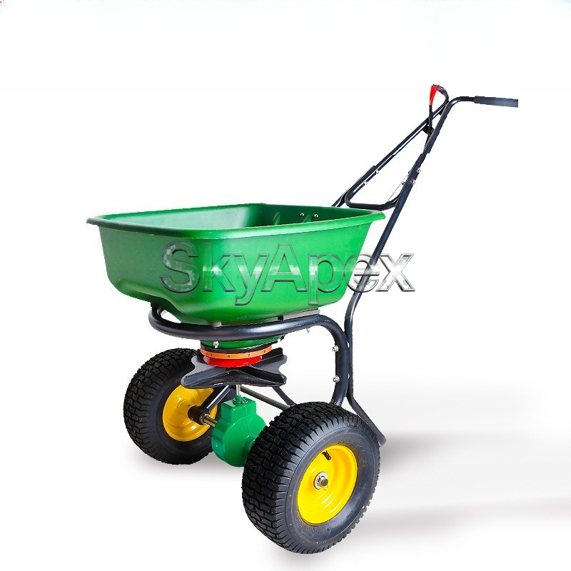 手押し式回転散布機、芝生の種子、肥料、塩散布用均一散布機 - Grass Seed Spreader のレビューと価格