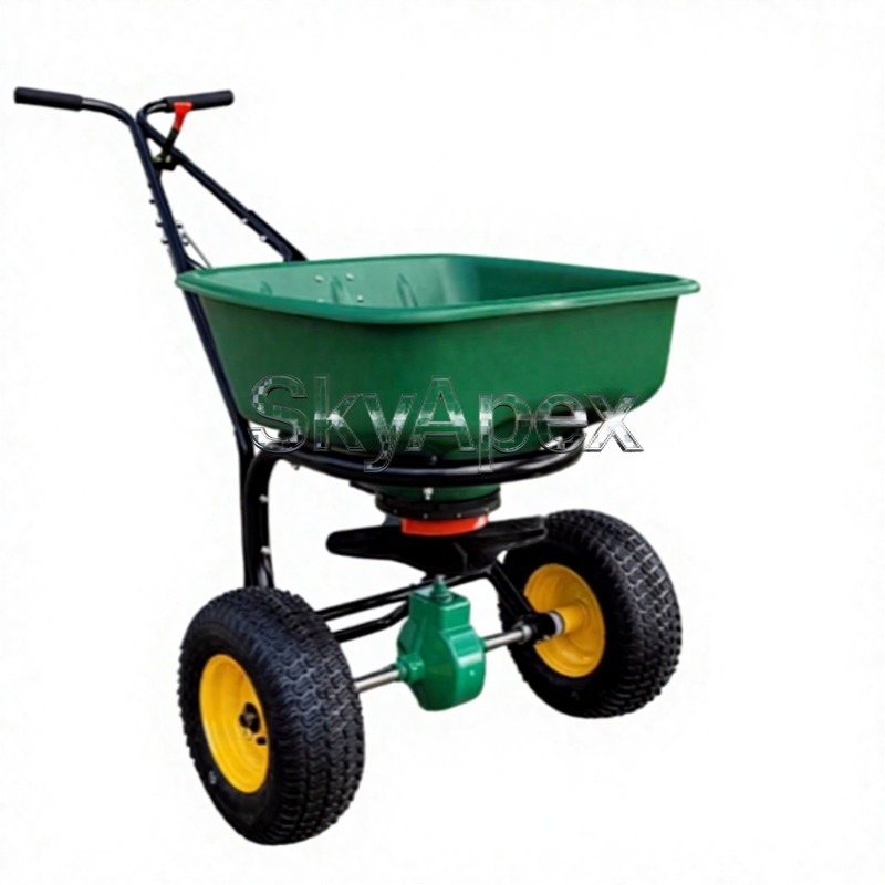 手押し式回転散布機、芝生の種子、肥料、塩散布用均一散布機 - Grass Seed Spreader のレビューと価格