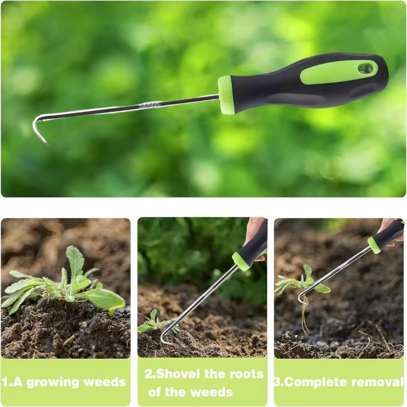 人間工学に基づいた頑丈な除草器、滑り止めグリップ付き手動除草 - Grass Seed Spreader のレビューと価格