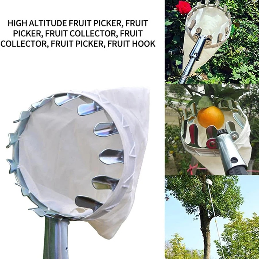 3-in-1フルーツ収穫ツールセット（伸縮ポールと収集バッグ - Gardening Tools Set のレビューと価格