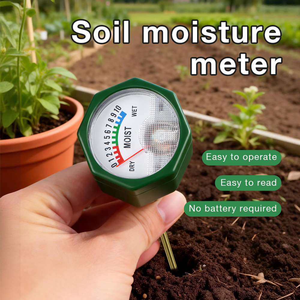 土壌水分計 土壌水分検出器 バッテリー不要 給水水分テスト  - Gardening Tools Required のレビューと価格