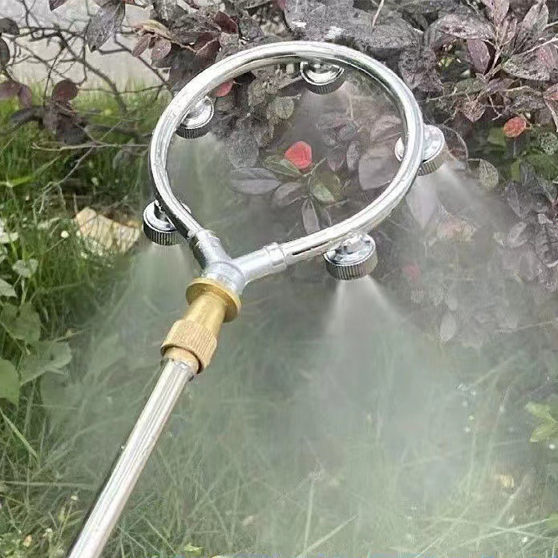 高圧霧化円形ノズル 5穴円形ノズル ステンレス鋼スプリンクラ - Garden Hose Nozzle のレビューと価格