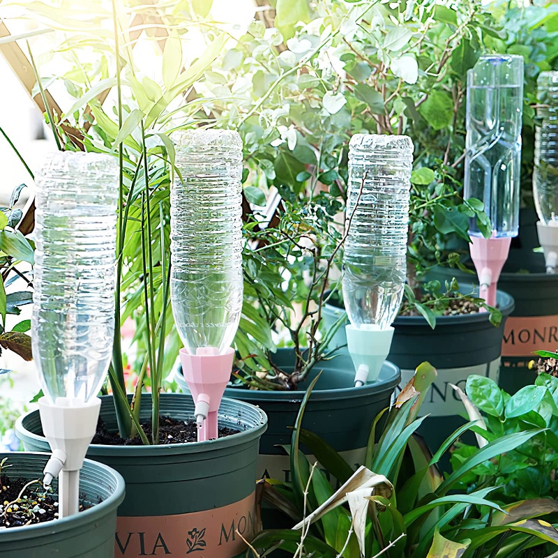 自動点滴灌漑システム 調整可能な水滴器 自動給水 観葉植物  - Drip Irrigation Kit のレビューと価格