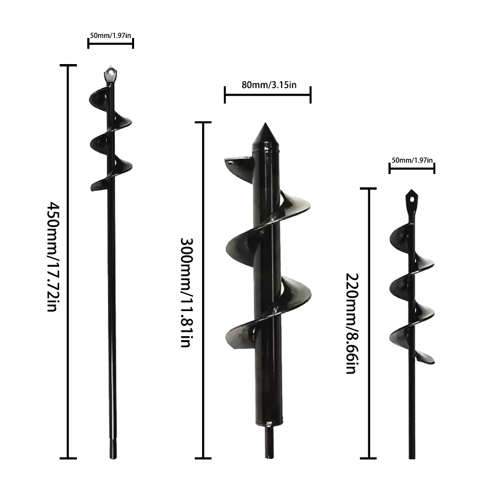 ガーデンオーガースパイラルドリルビット六角シャフトオーガー高 - Gardening Tools For Digging のレビューと価格