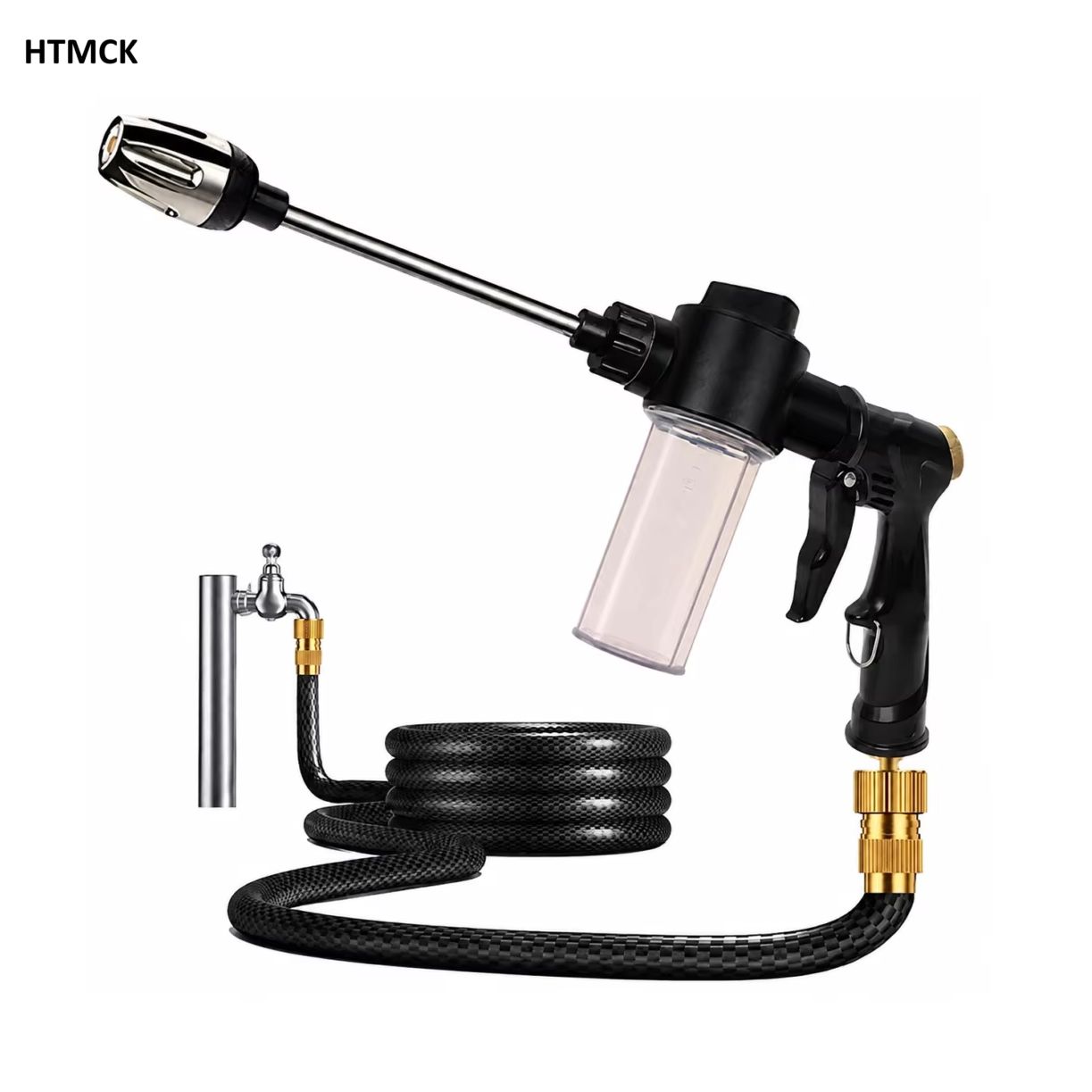 HTMCK 家庭用ガーデンウォーターガン ホースノズル ロン - Garden Hose Nozzle のレビューと価格