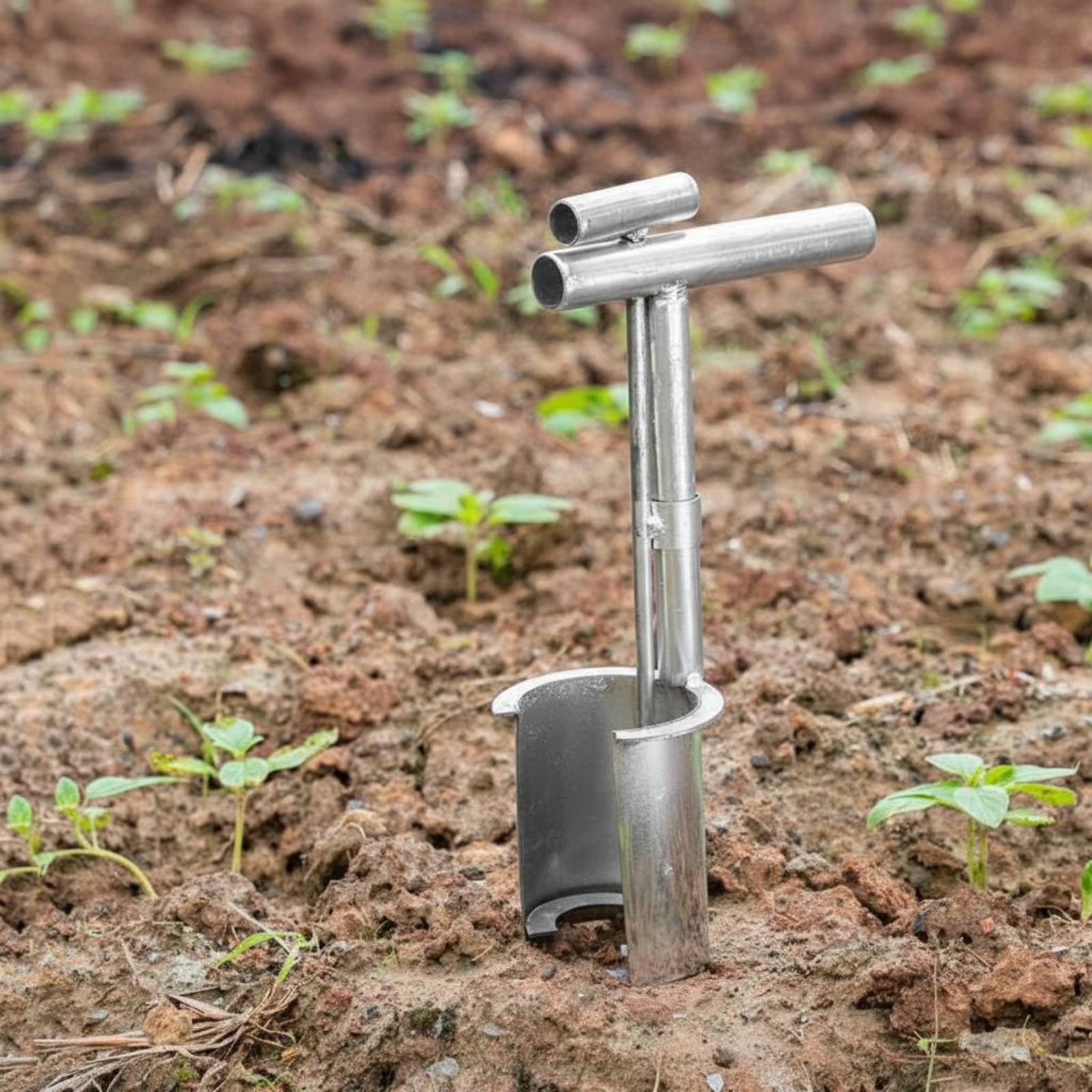 野菜移植ツール 正確な掘削 手動式植栽機 野菜植え付けツール - Gardening Tools For Digging のレビューと価格
