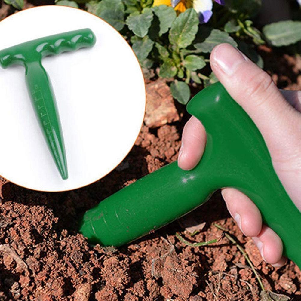 ハンドヘルドガーデンホールパンチャークリアスケール植栽ツール - Gardening Tools For Digging のレビューと価格