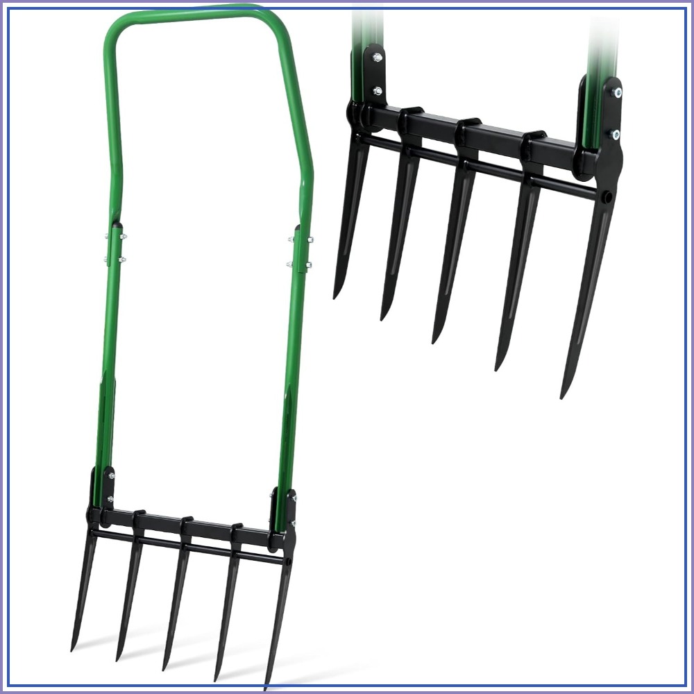 頑丈な5本爪広幅フォークガーデンツール、人間工学に基づいたU - Gardening Tools For Digging のレビューと価格