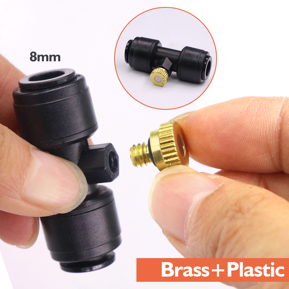 0.1-1mm 真鍮製スプレーノズル、ティーコネクター付き、 - Garden Hose Nozzle のレビューと価格