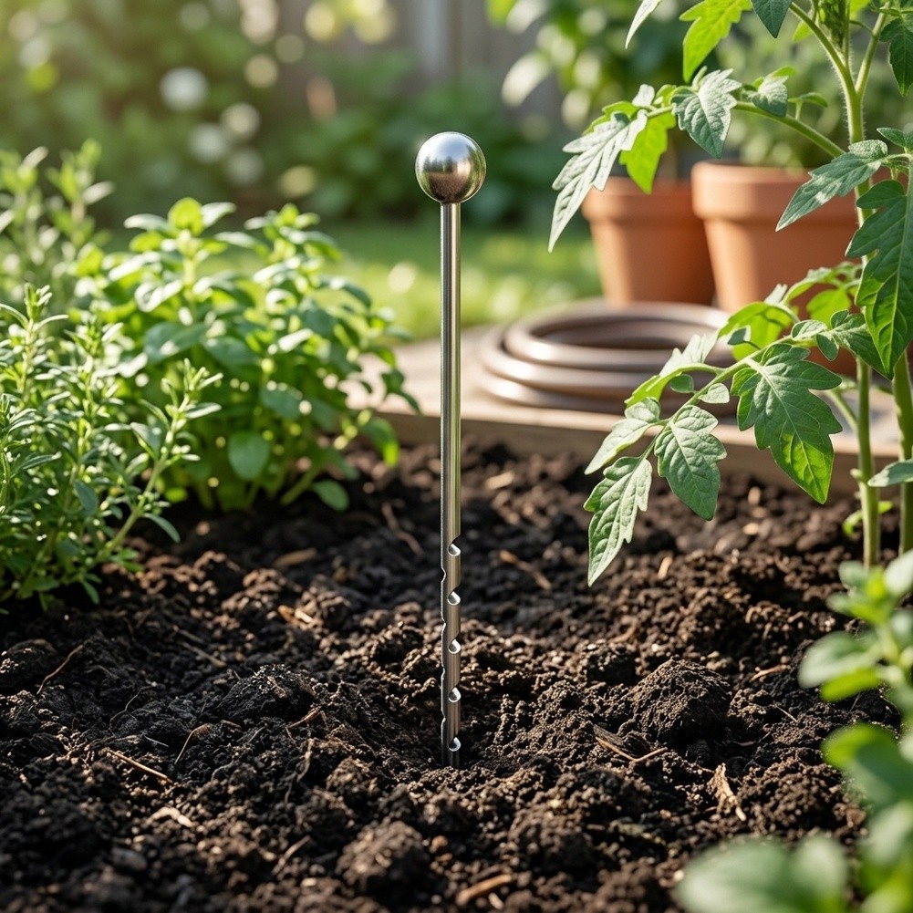14インチステンレス製土壌プローブ、農場土壌サンプリング用、 - Gardening Tools Required のレビューと価格