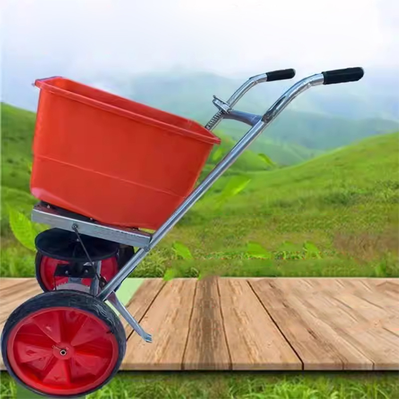 コンパクト多機能草種播種施肥機 |   農業用手押し式散布機 - Grass Seed Spreader のレビューと価格