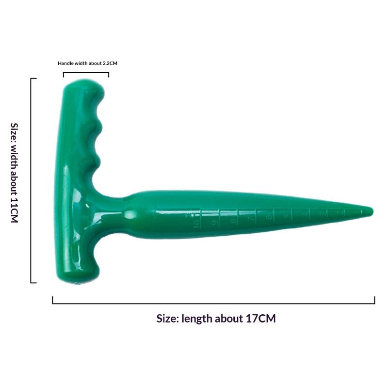 1PC ハンドヘルドクリアスケールガーデンホールパンチャー軽 - Gardening Tools For Digging のレビューと価格