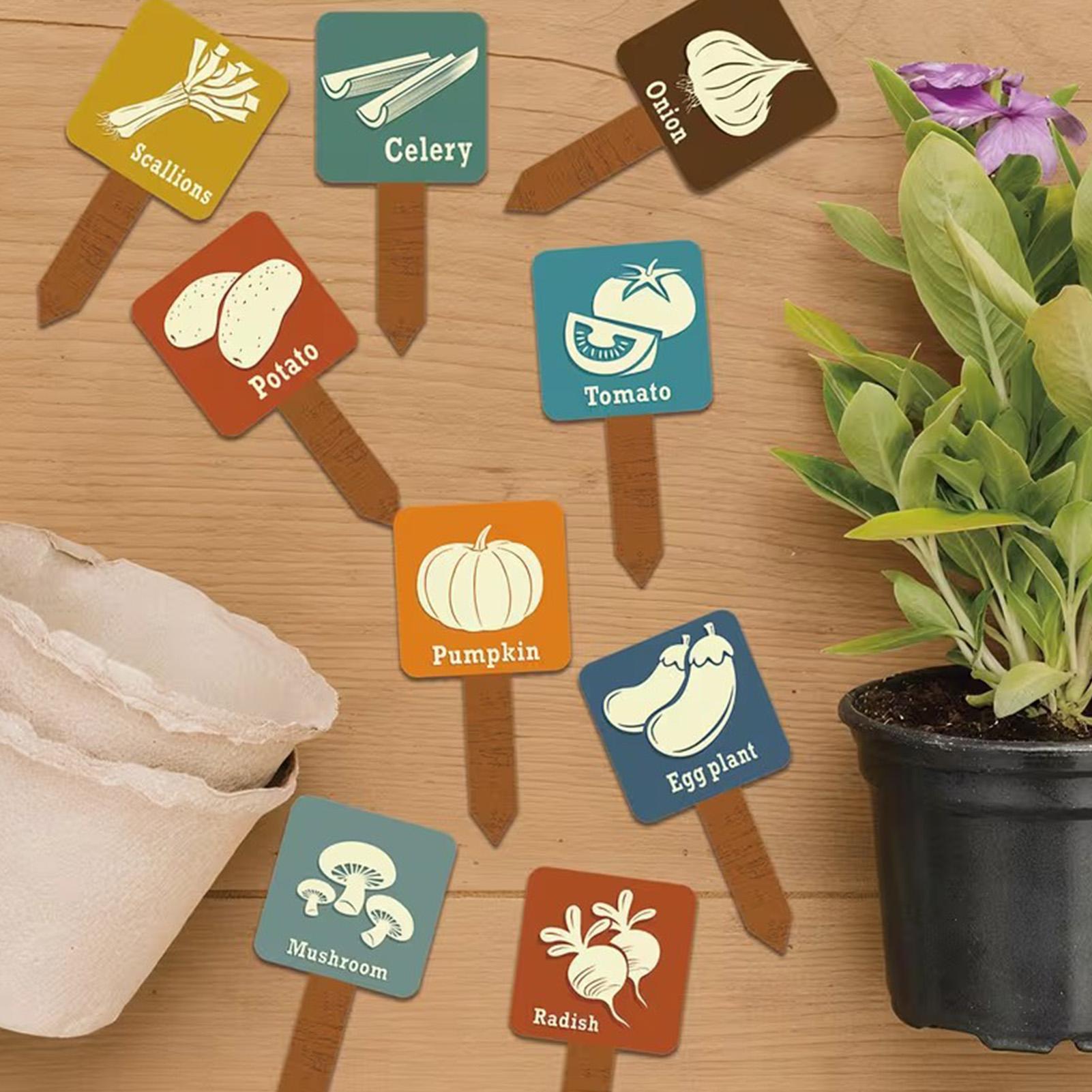菜園用標識 15 個 T 字型標識タグ マーカー 植物ラベル - Garden Row Marker のレビューと価格