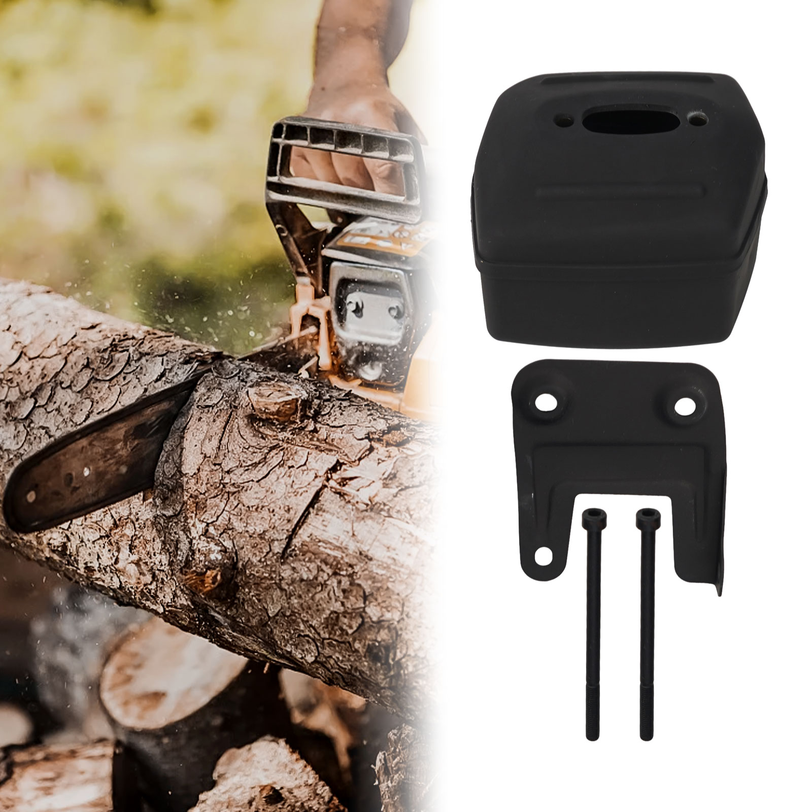 チェーンソー排気システムマフラーキット 181 281 28 - Gardening Tools Required のレビューと価格