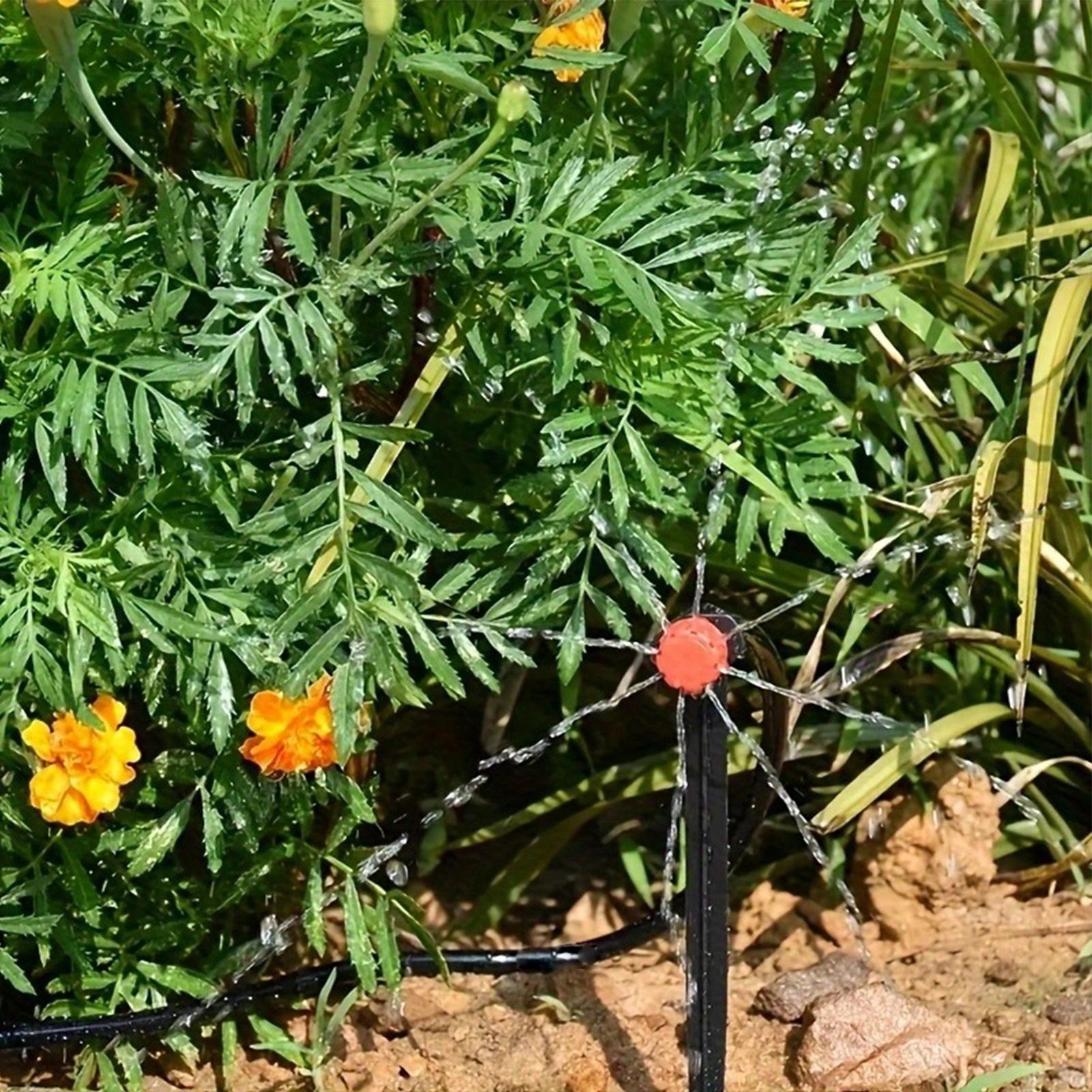 庭用灌漑システム 33フィートホース 自動ミスト散布 屋外自 - Drip Irrigation Kit のレビューと価格