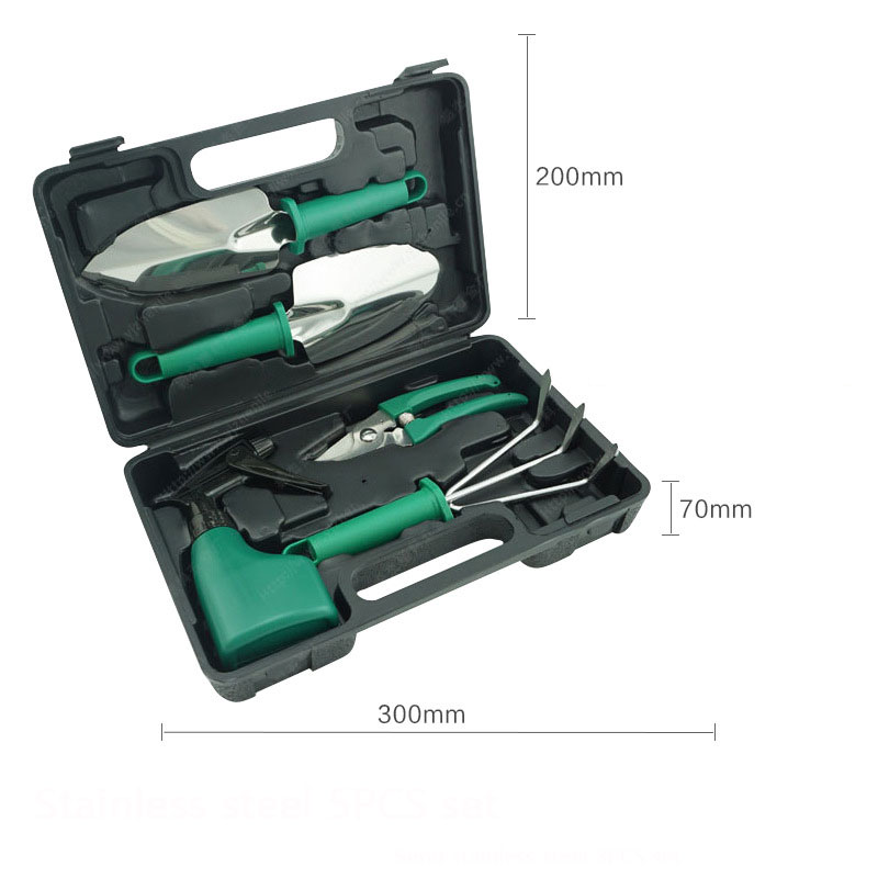 園芸工具セット ステンレス製 ヘビーデューティー キャリーケ - Gardening Tools Set のレビューと価格