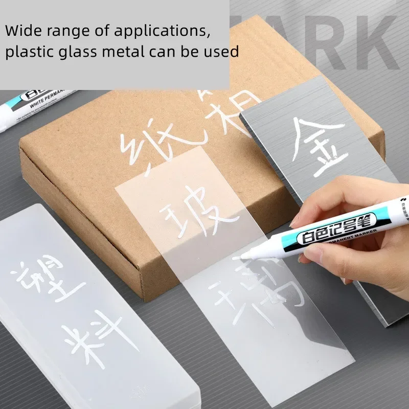 1pc ホワイトアクリルマーカーペイントペンウール Canv - Garden Row Marker のレビューと価格
