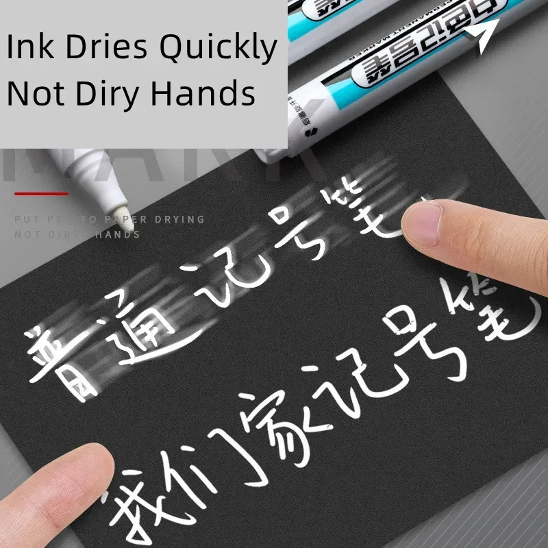 1pc ホワイトアクリルマーカーペイントペンウール Canv - Garden Row Marker のレビューと価格