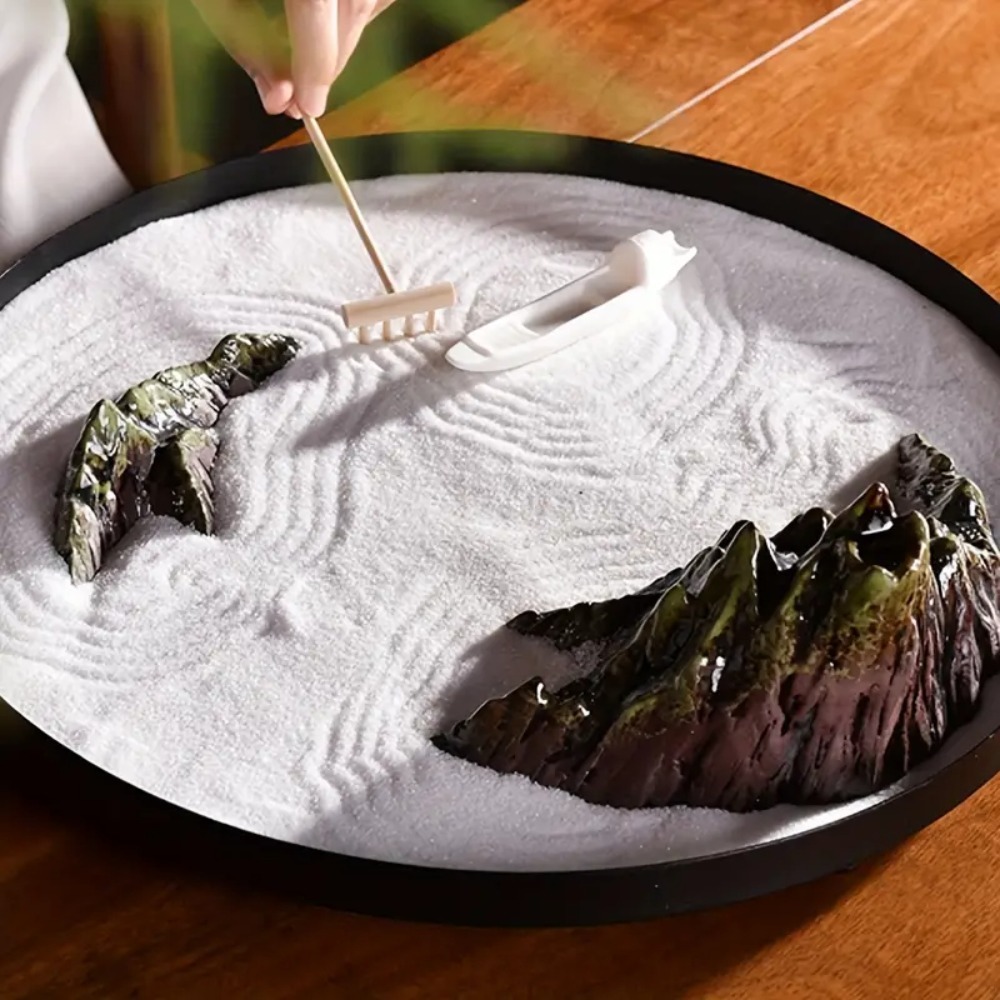 6個入りミニ竹製熊手セット、禅庭、デスクトップ装飾、卓上砂場 - Gardening Tools In Japan のレビューと価格