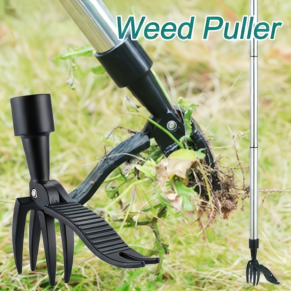 1個入りヘビーデューティーメタル製垂直除草器、芝生、庭園、花 - Weed Puller のレビューと価格