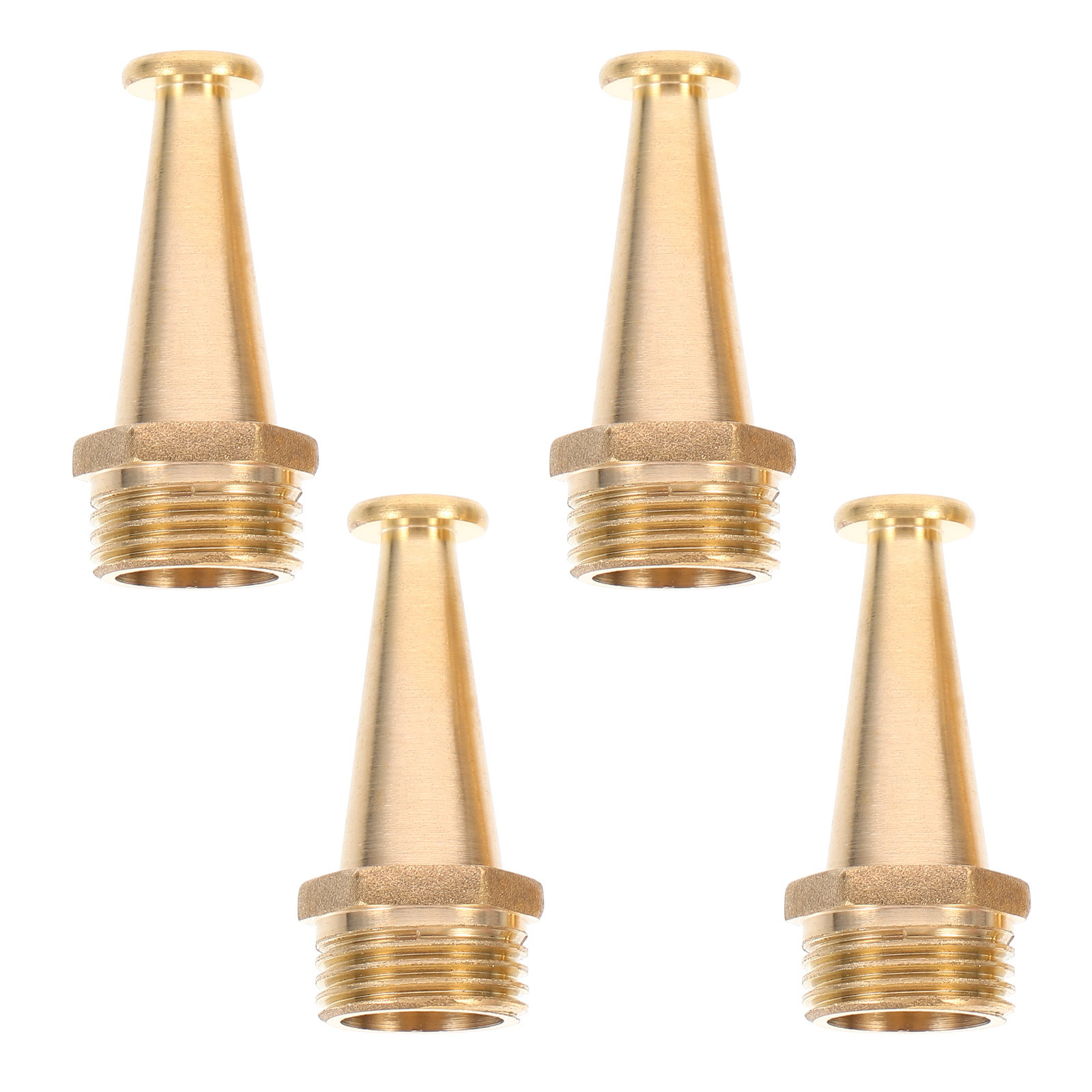 4 個のファイヤーリールノズル銅製アウターコネクタ簡単に取り - Garden Hose Nozzle のレビューと価格
