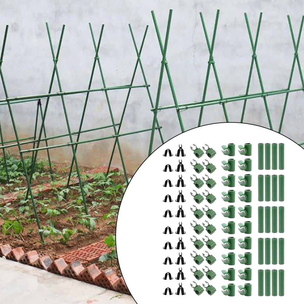 80個入り 11mm ガーデン トレリス コネクター クリッ - Gardening Tools Set のレビューと価格