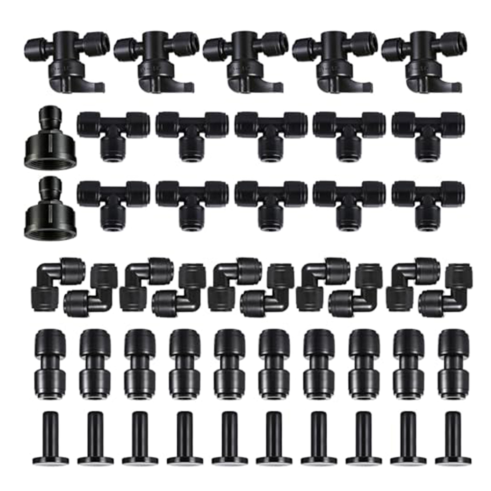 点滴灌漑キット47点セット（14インチチューブ用）は、複数の - Drip Irrigation Kit のレビューと価格