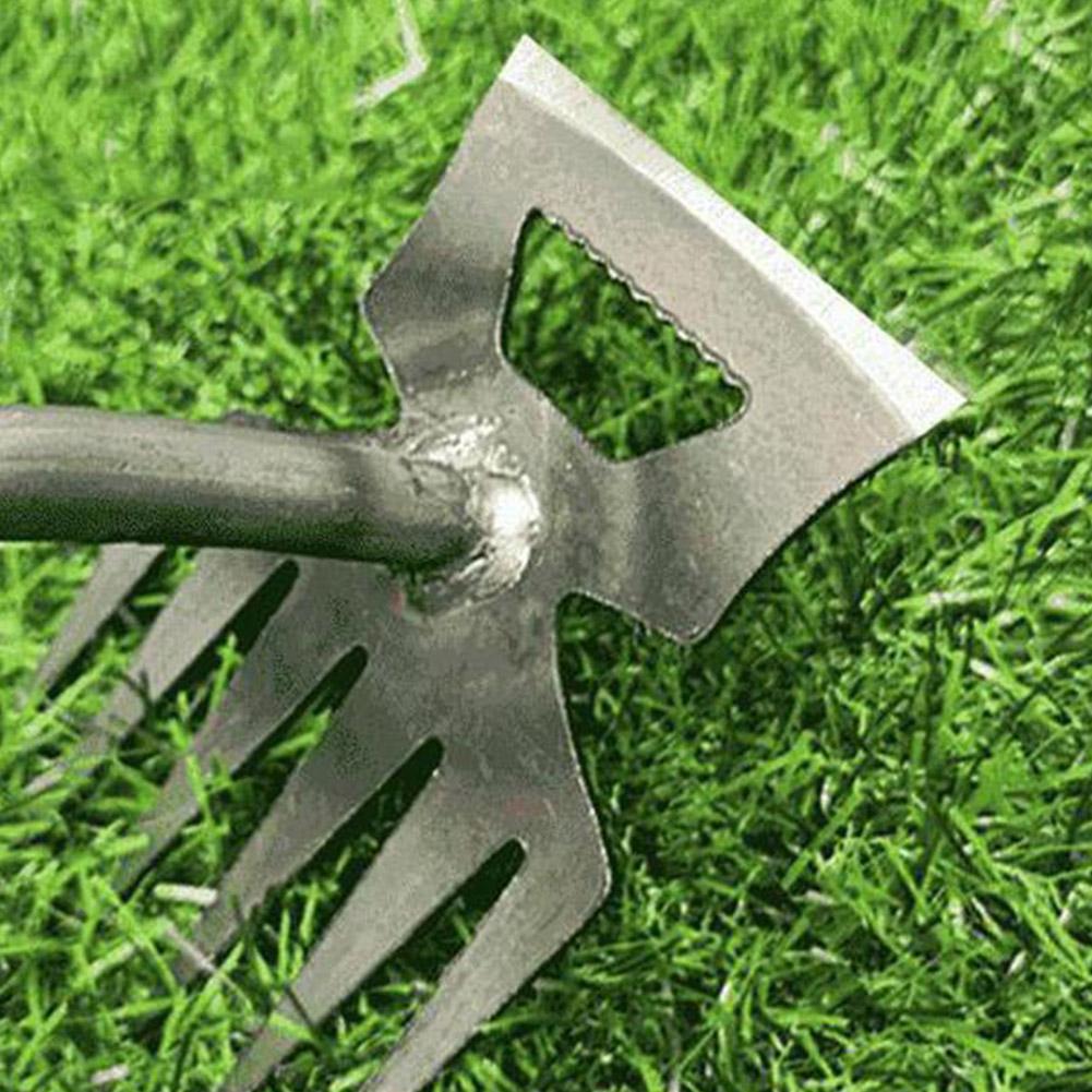 2 in 1 ガーデン除草レーキツール 手動除草草根掘りシャ - Gardening Tools For Digging のレビューと価格