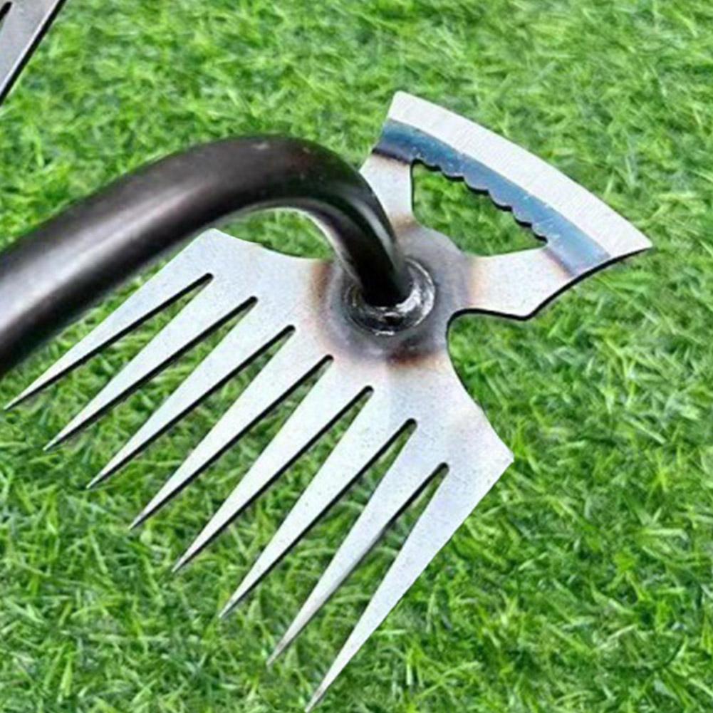 2 in 1 ガーデン除草レーキツール 手動除草草根掘りシャ - Gardening Tools For Digging のレビューと価格